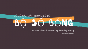 Bóng của các số đề, bộ số bóng và khái niệm bóng âm, bóng dương